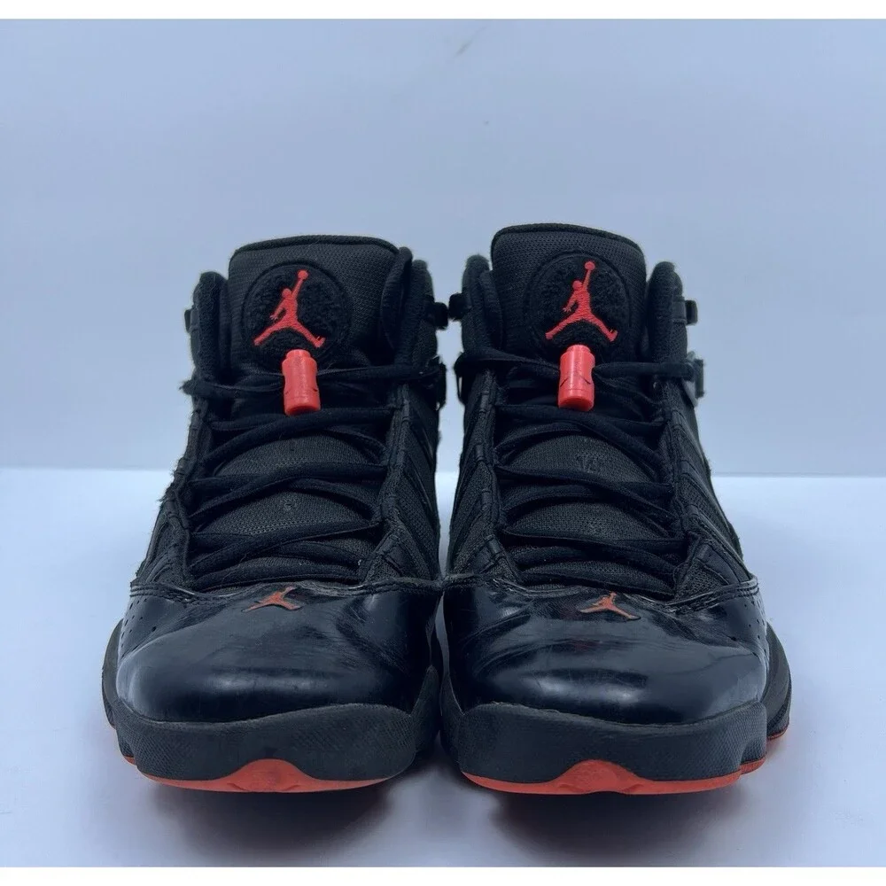 Nike Air Jordan 6 Rings Men's Sneakers Shoes Black Infrared US Size 8.5